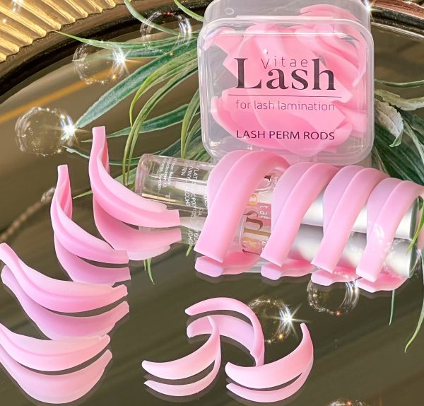 Lash Vitae lamination glue-balm +3 in 1 Eyelash Lamination Roller Set, (7 Pairs)