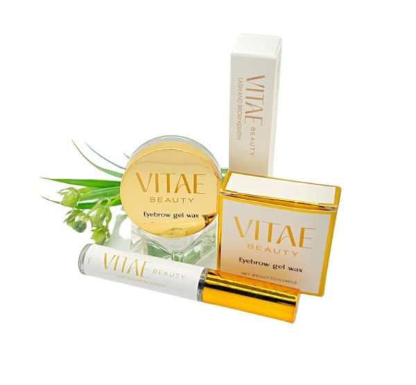 Vitae Beauty eyebrow wax + Keratin for lashes and brows