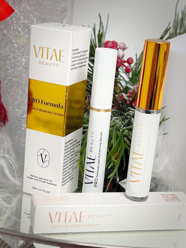 Vitae Beauty PRO Formula Lash Growth Serum + Keratin for lashes and brows