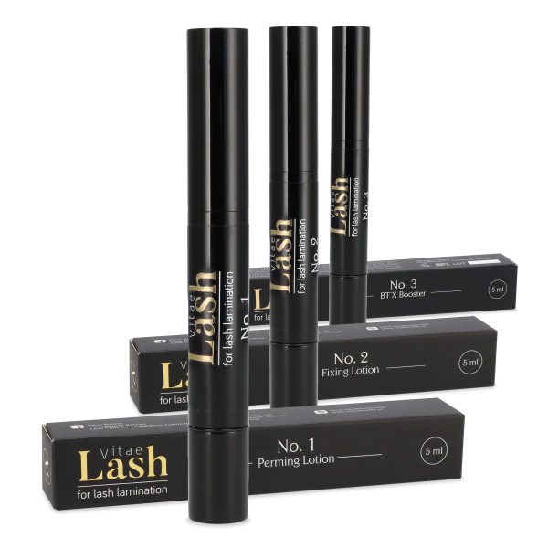 LASH VITAE eyelash lamination system – main 3 products ( 1, 2, 3 steps)