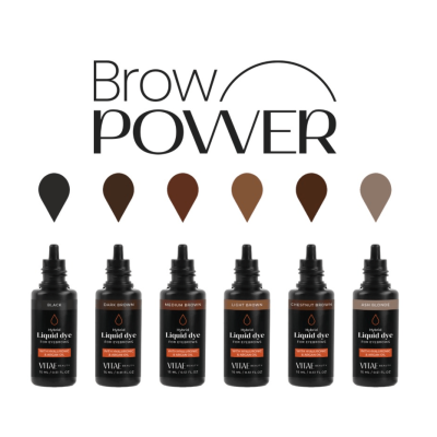 Brow Power Hybrid Liquid dye, 15 ml | Vitaebeauty.com